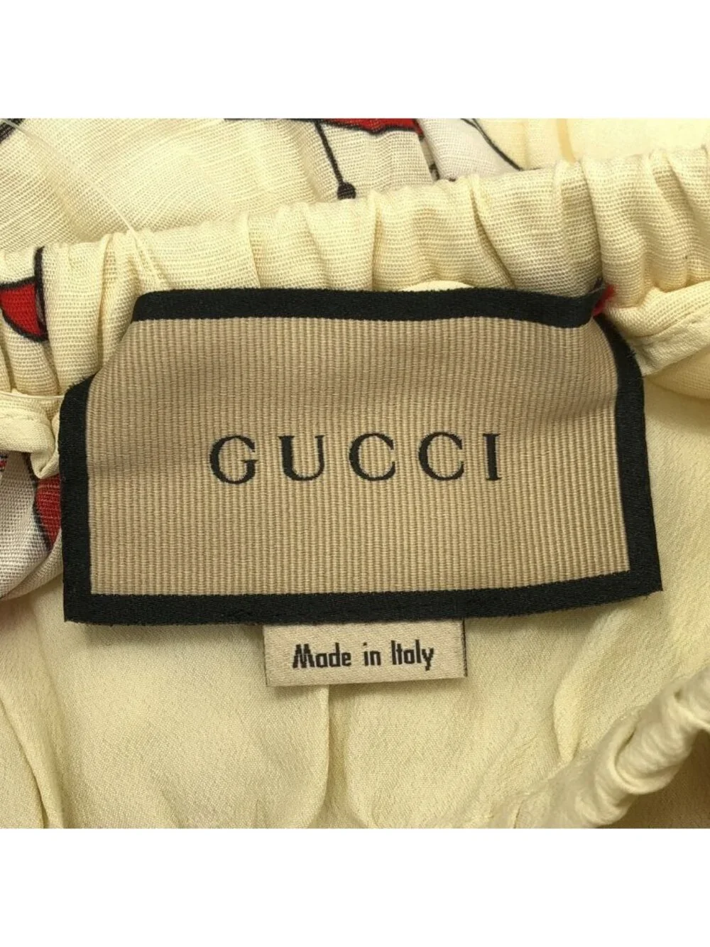 Gucci Yacht Print Skirt Ivory 38